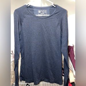 Figs Seamless Underscrub long sleeve - large